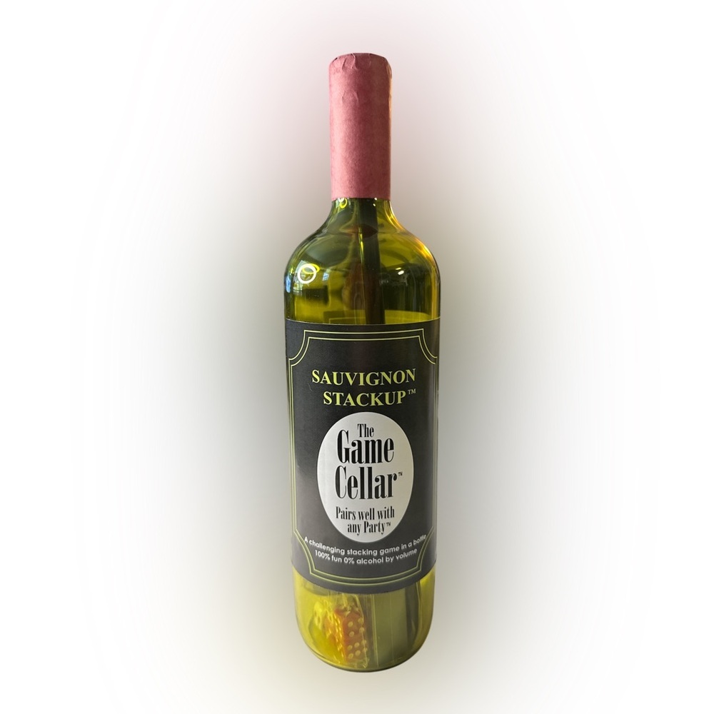 Sauvignon Stackup Age 14+ the Game Celler 2+ Players Card Game Wine Party Game